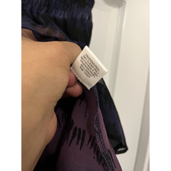 Misa Los Angeles Tie Dye Print Layered Short Sleeve Mini Dress Size Medium - Picture 5 of 7